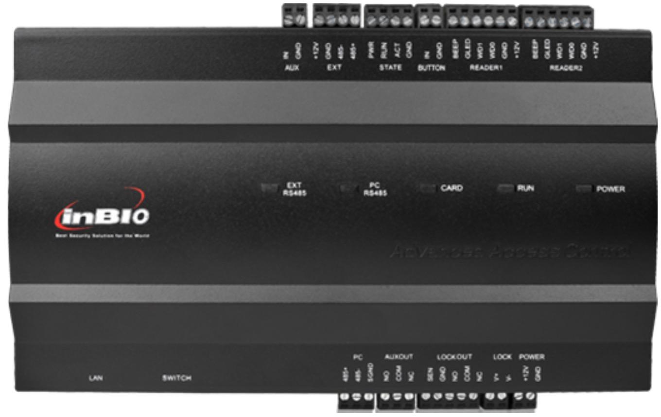 Сетевой контроллер СКУД ZKTeco inBio160