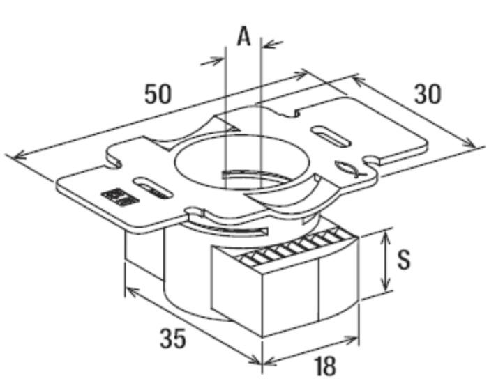 Гайка Fischer FCN Clix P 12 50шт (559760)