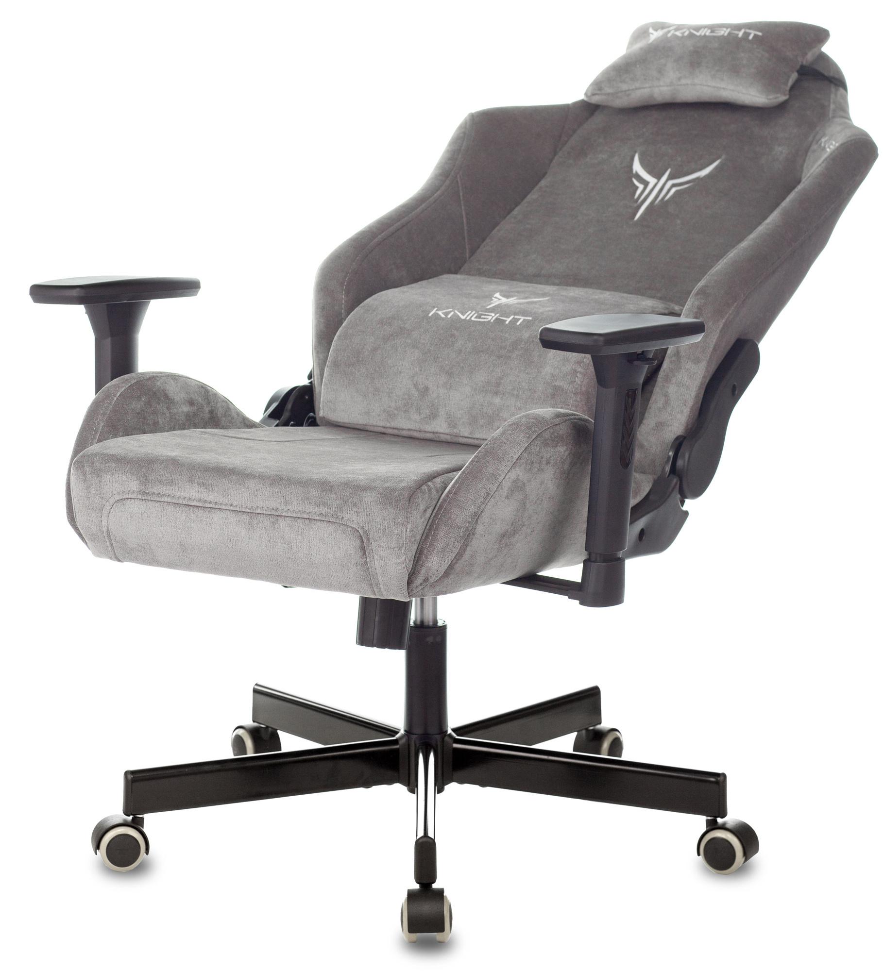 Геймерское кресло Knight N1 Fabric Grey