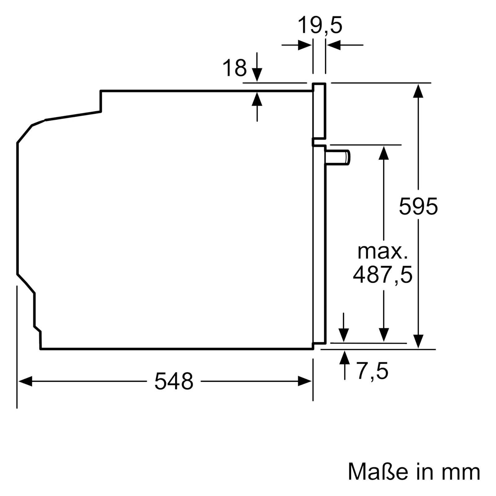 Духовой шкаф Bosch HBG7341B1 черный