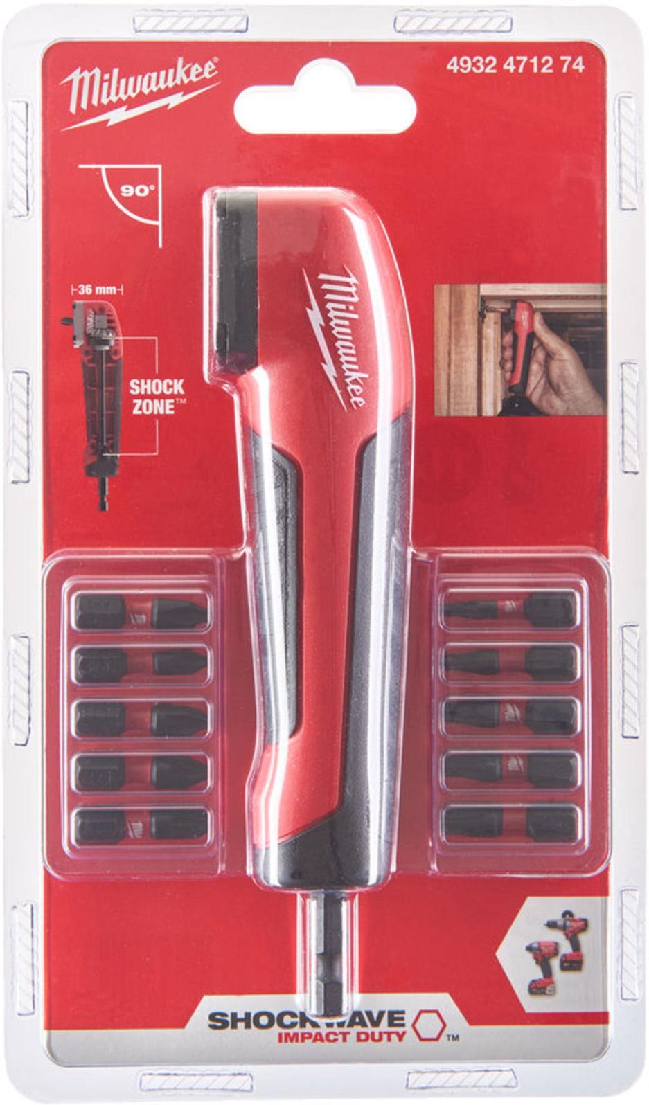 Угловая насадка Milwaukee Shockwave (4932471274)