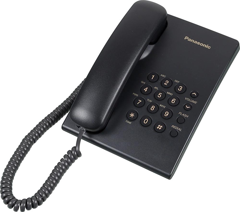 Проводной телефон Panasonic KX-TS2350RUB