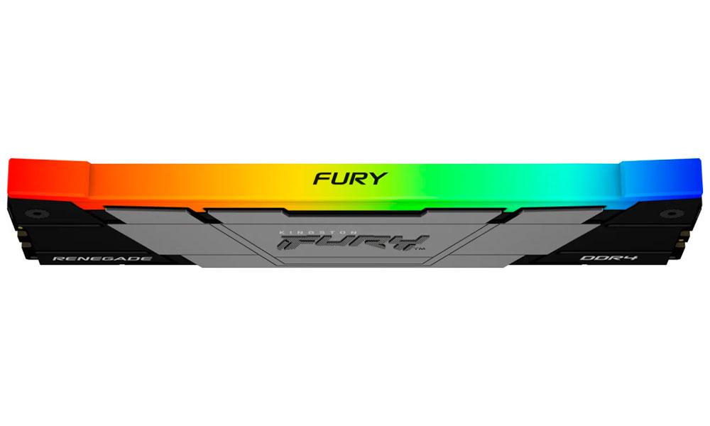 Оперативная память Kingston Fury Renegade RGB Gaming RTL DDR4 4x32GB (KF436C18RB2AK4/128)