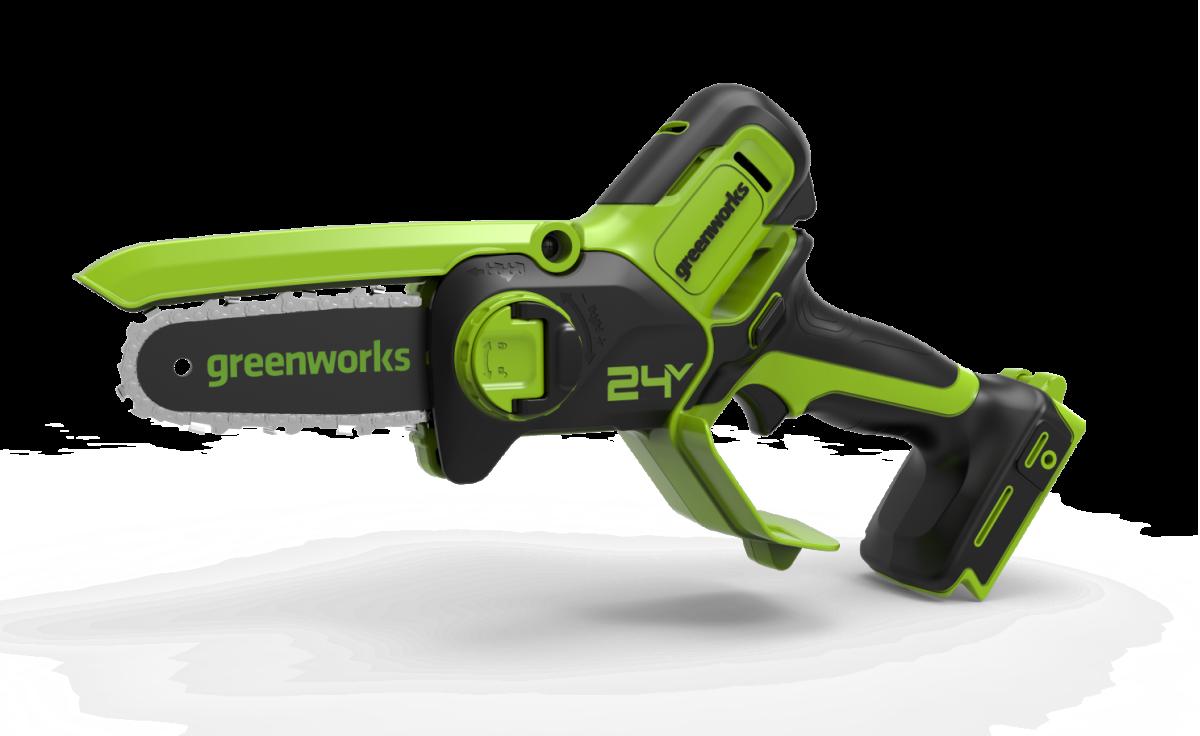Электропила цепная Greenworks GD24CSMNX (2008707)