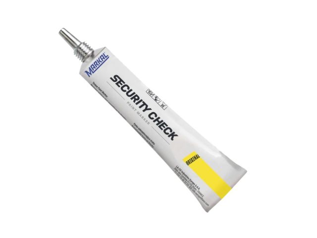 Маркер промышл. для контроля раскручивания болтов MARKAL SECURITY CHECK ЖЕЛТЫЙ (Цвет желтый)
