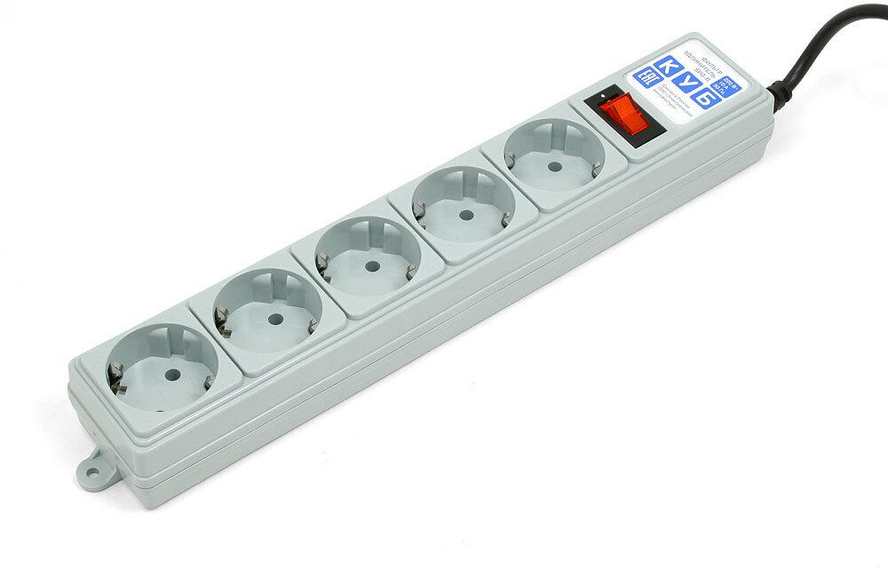 Сетевой фильтр Power Cube SPG-B-15 серый