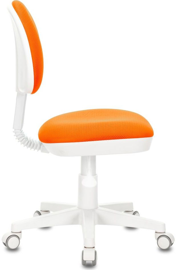 Офисное кресло Бюрократ KD-3/WH/TW-96-1 оранжевый/пластик белый
