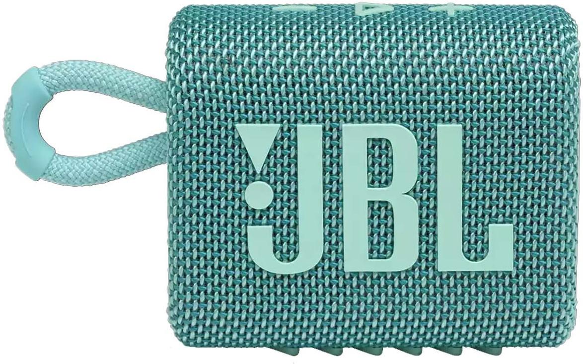 Беспроводная колонка JBL Go 3 бирюзовый (JBLGO3TEAL)