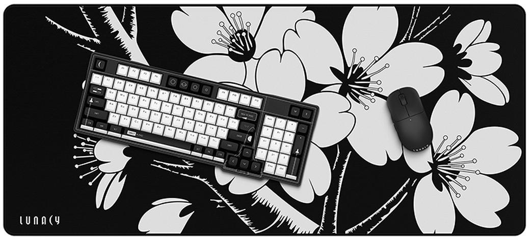 Коврик для мыши Lunacy SD XL Black Sakura (SDBSXL)