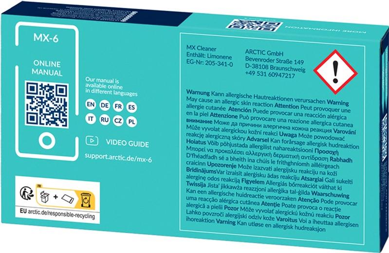 Термопаста Arctic MX-6 4 г (ACTCP00084A)
