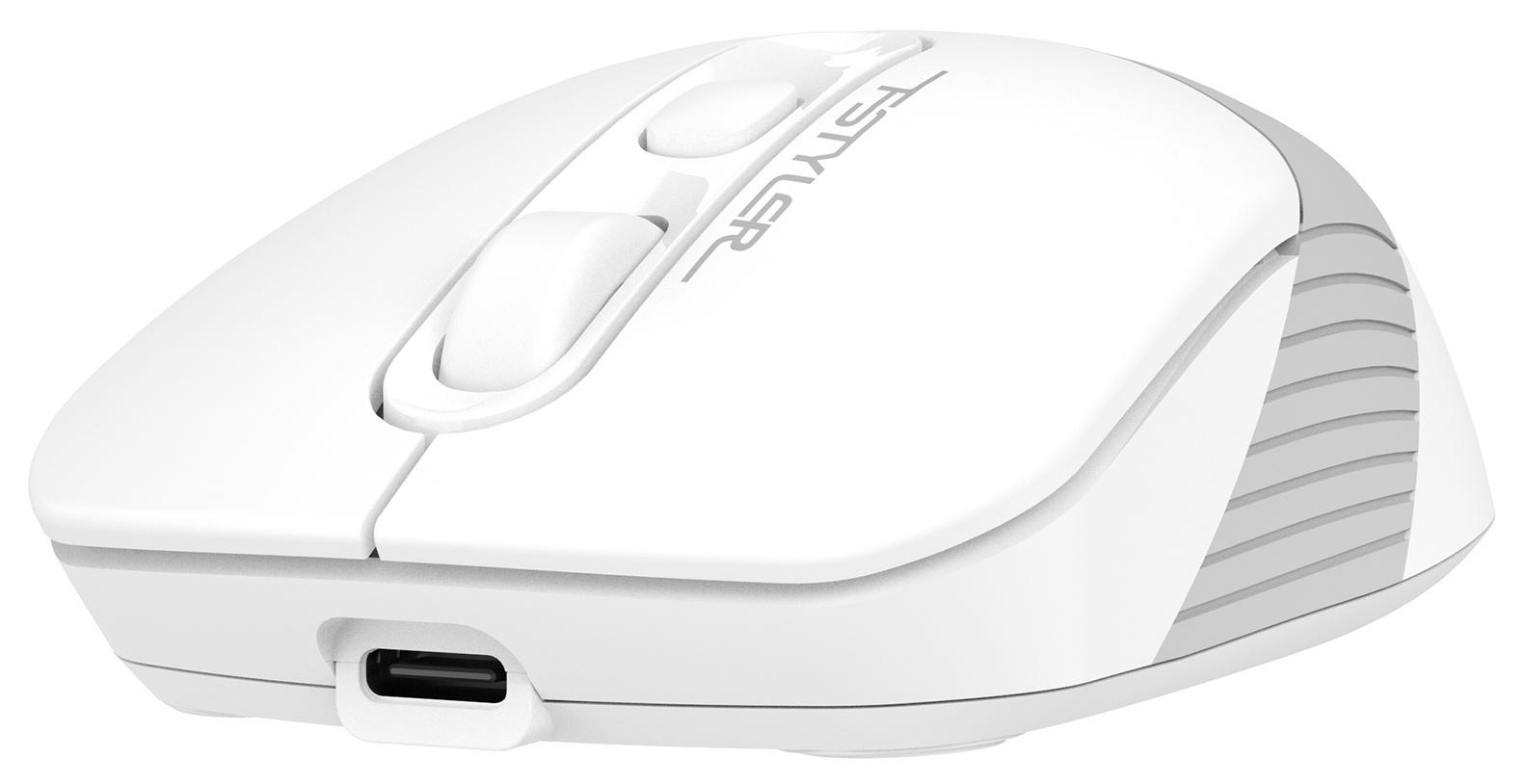 Мышь A4Tech Fstyler FB10C Grayish White