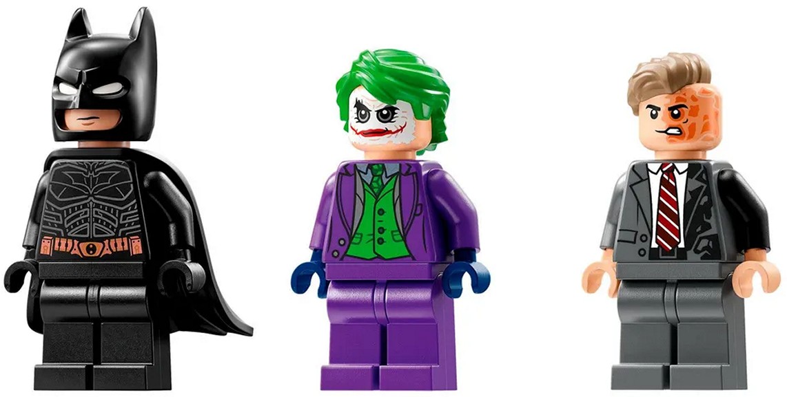 Конструктор Lego Super Heroes Бэтмен на Тумблере против Двуликого и Джокера (76303)