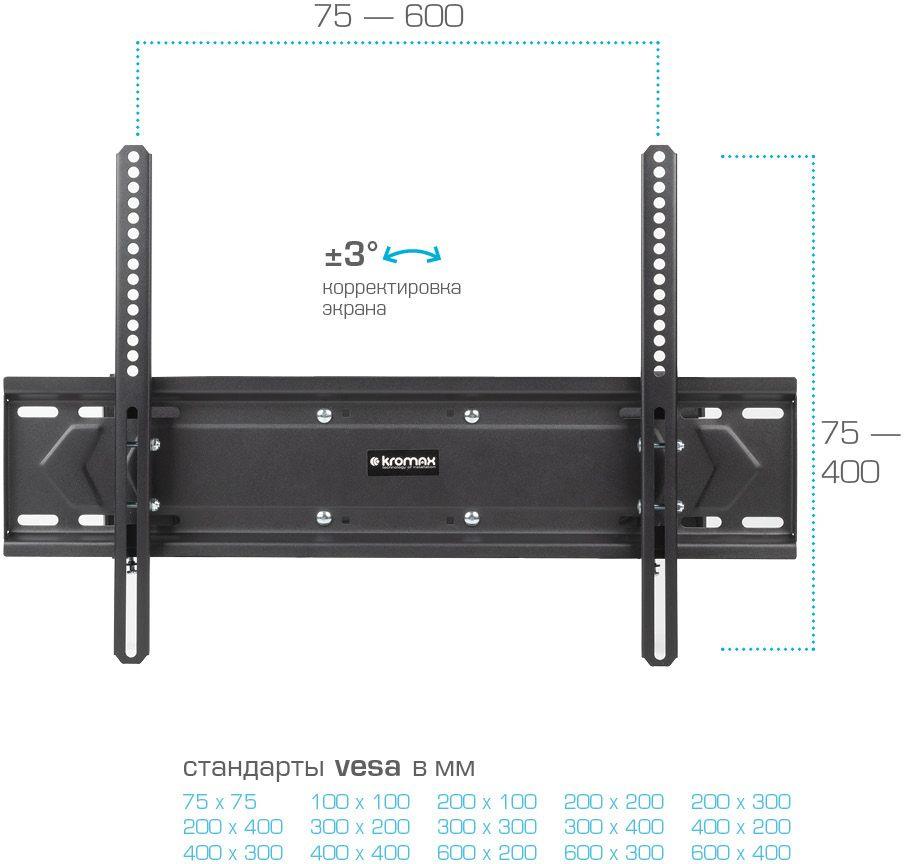 Кронштейн Kromax Pixis-XL-2 (90220)