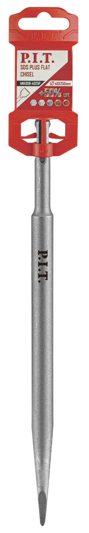 Зубило плоское P.I.T. AMAS08-4025P