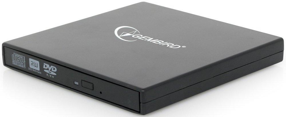 Оптический привод Gembird DVD-USB-02 Black