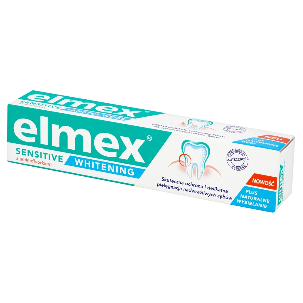 Зубная паста Elmex Sensitive Whitening 75мл