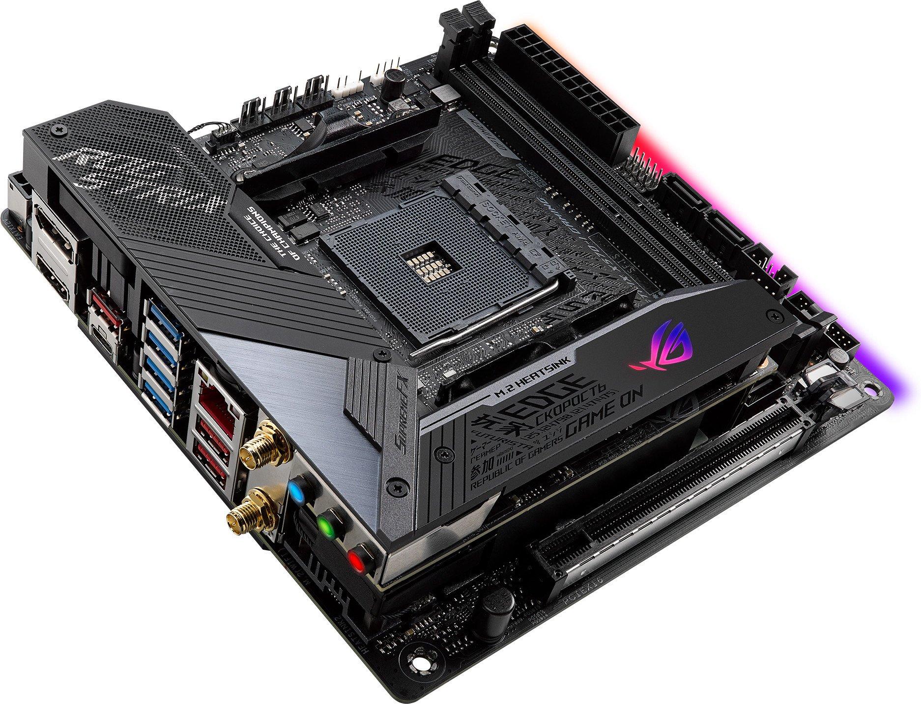 Материнская плата ASUS Rog Strix X570-I Gaming DDR4