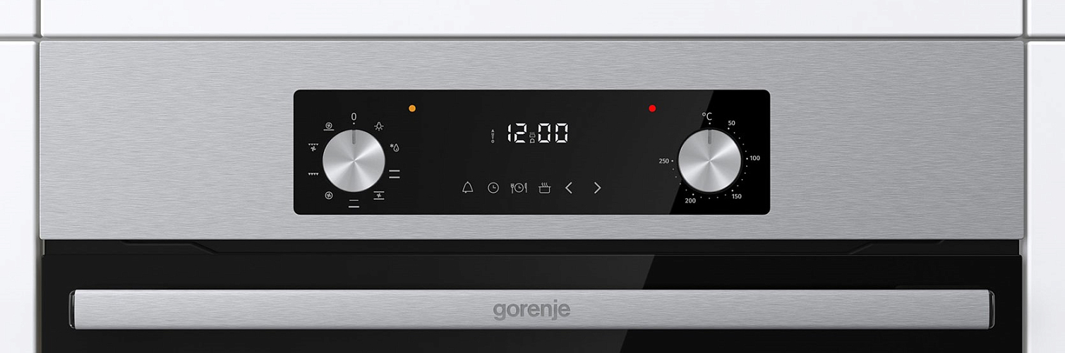 Духовой шкаф Gorenje BO6737E02NX черный