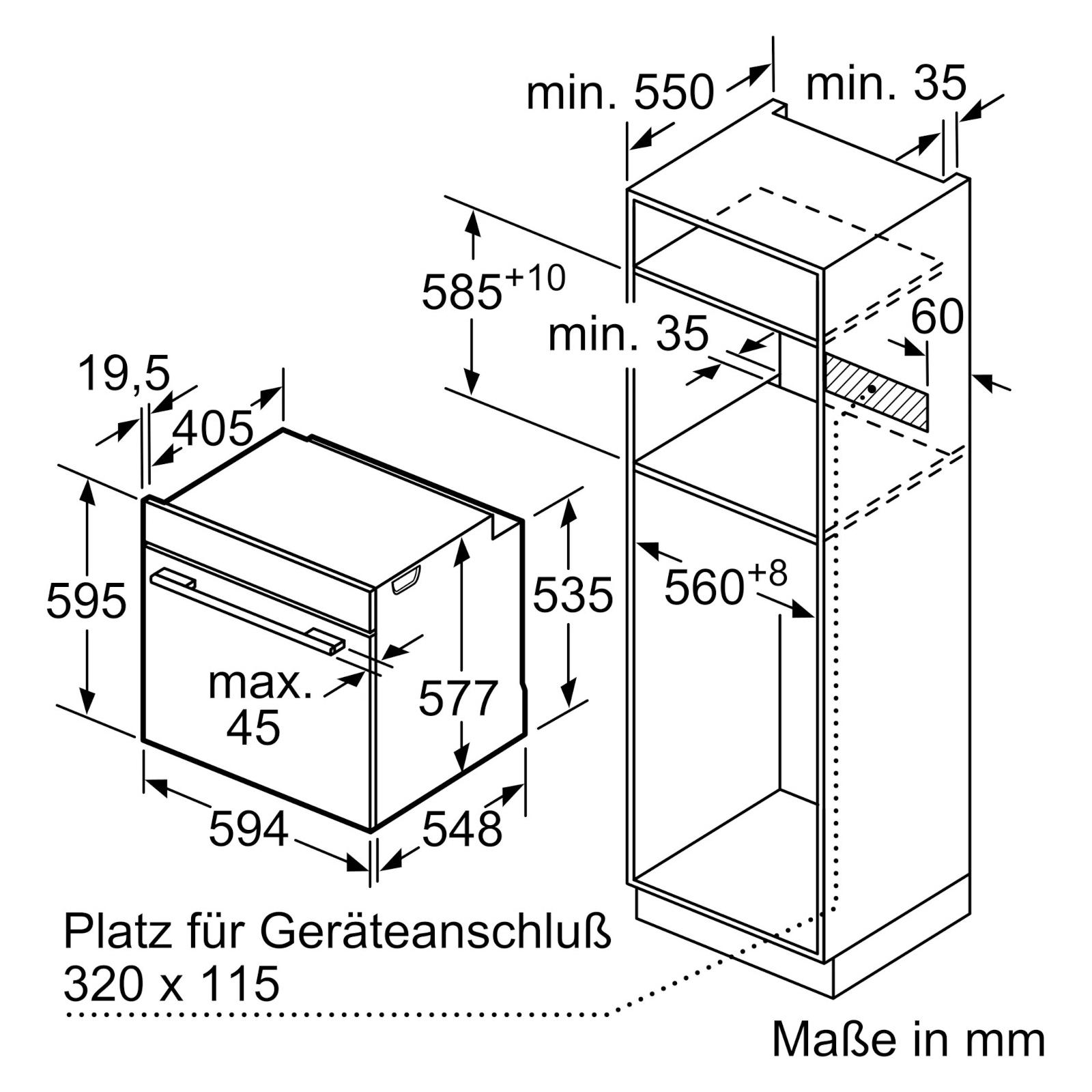 Духовой шкаф Bosch HBG7341B1 черный