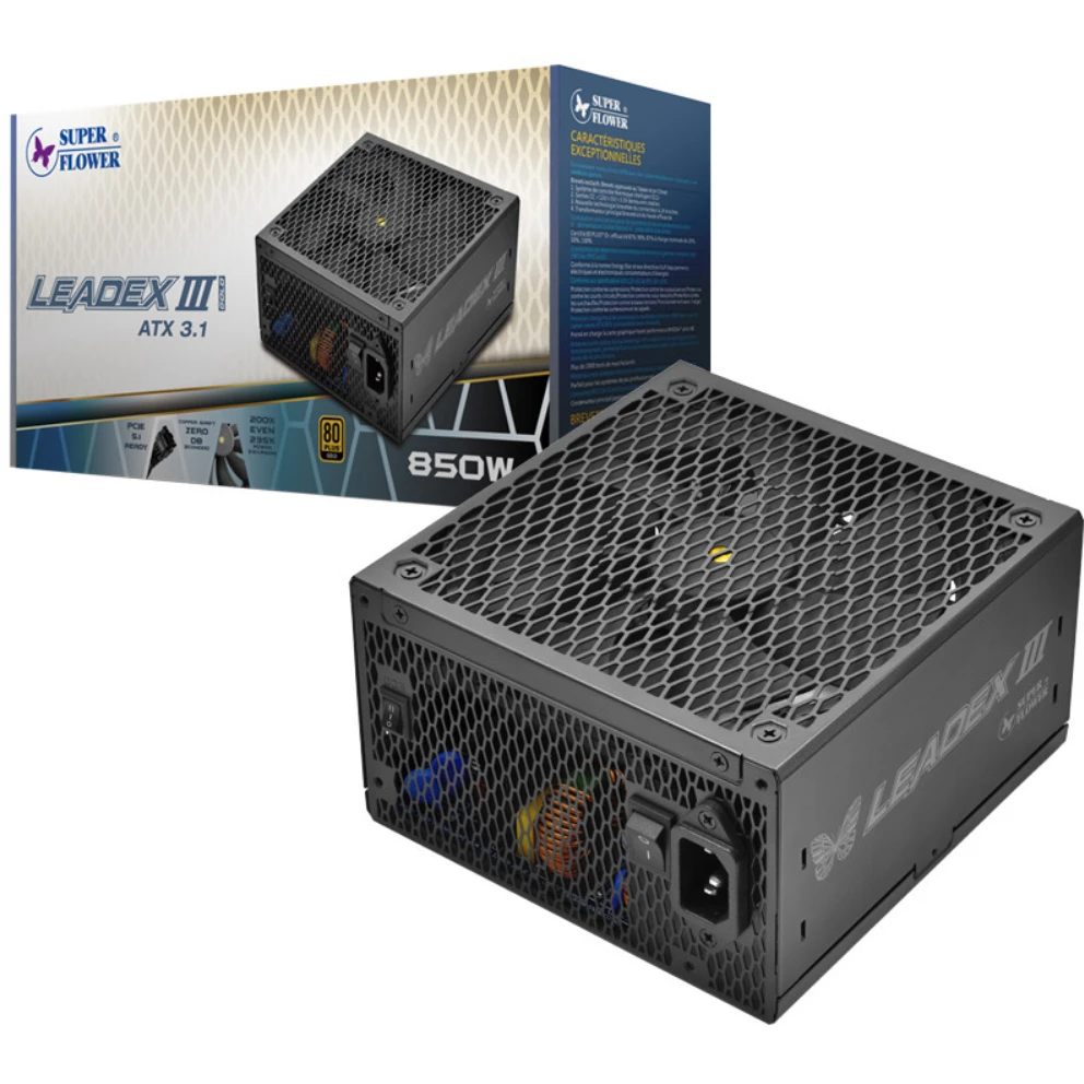 Блок питания Super Flower Leadex III Gold 850W (SF-850F14GE(GL))