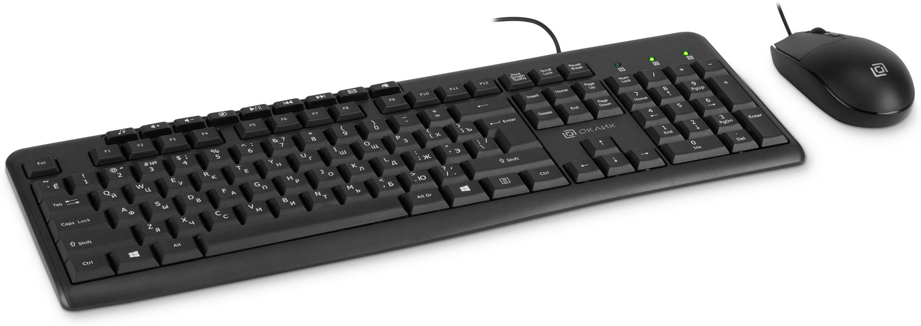 Набор периферии Oklick S650 черный (1875246)