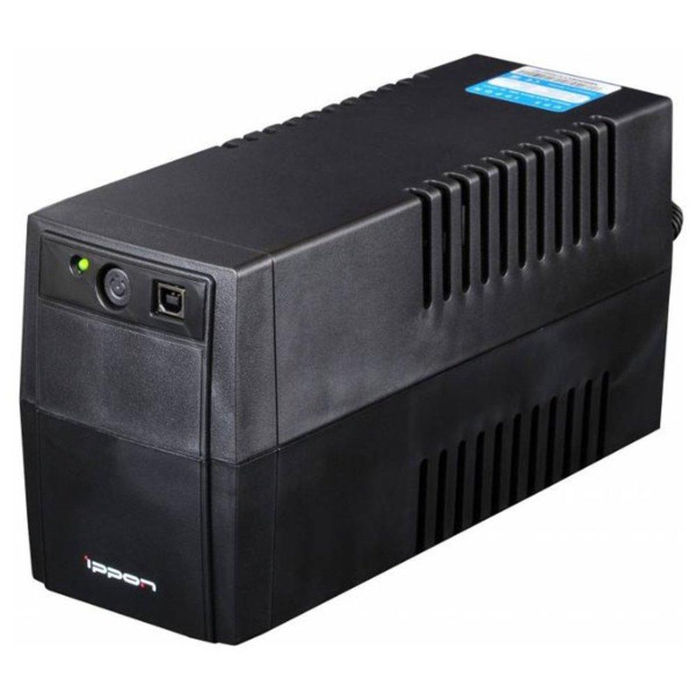 Источник бесперебойного питания Ippon Back Basic 650 Euro черный (383323)