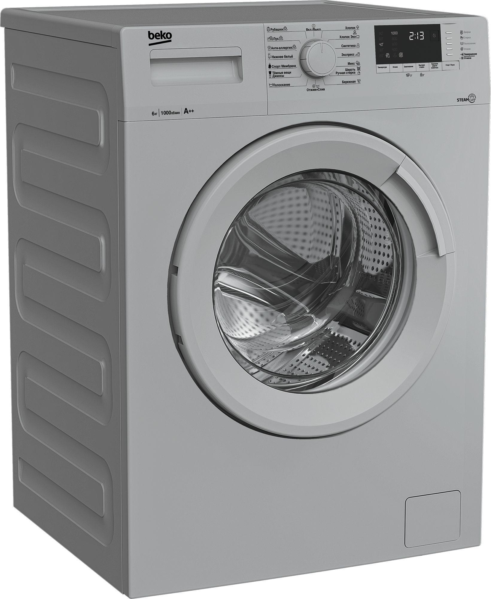 Стиральная машина Beko WSRE 6512 ZSS (7320210017)