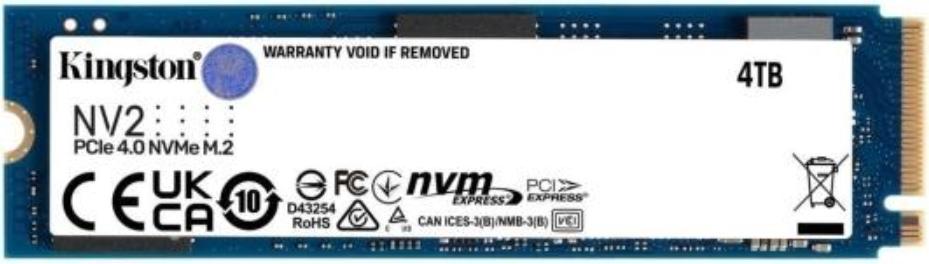 SSD диск Kingston PCI-E 4.0 x4 4000Gb (SFYRDK/4000G)