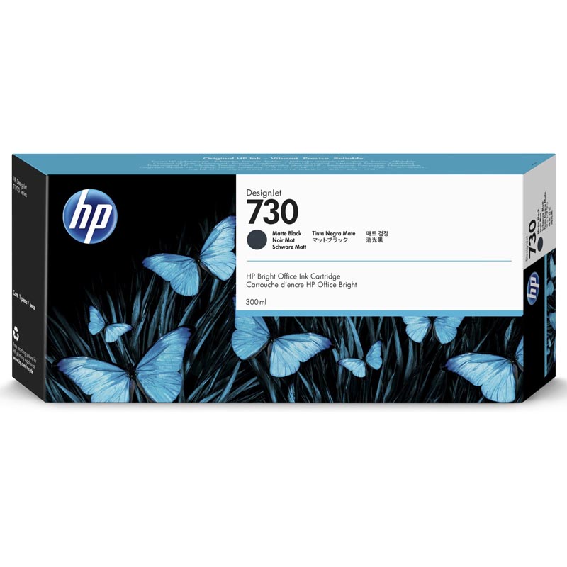 Картридж HP 730 черный (P2V71A)