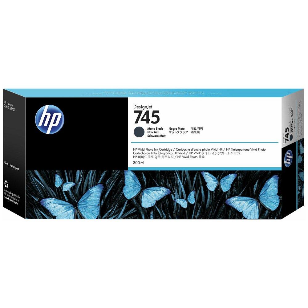 Картридж HP 745 черный матовый (F9K05A)