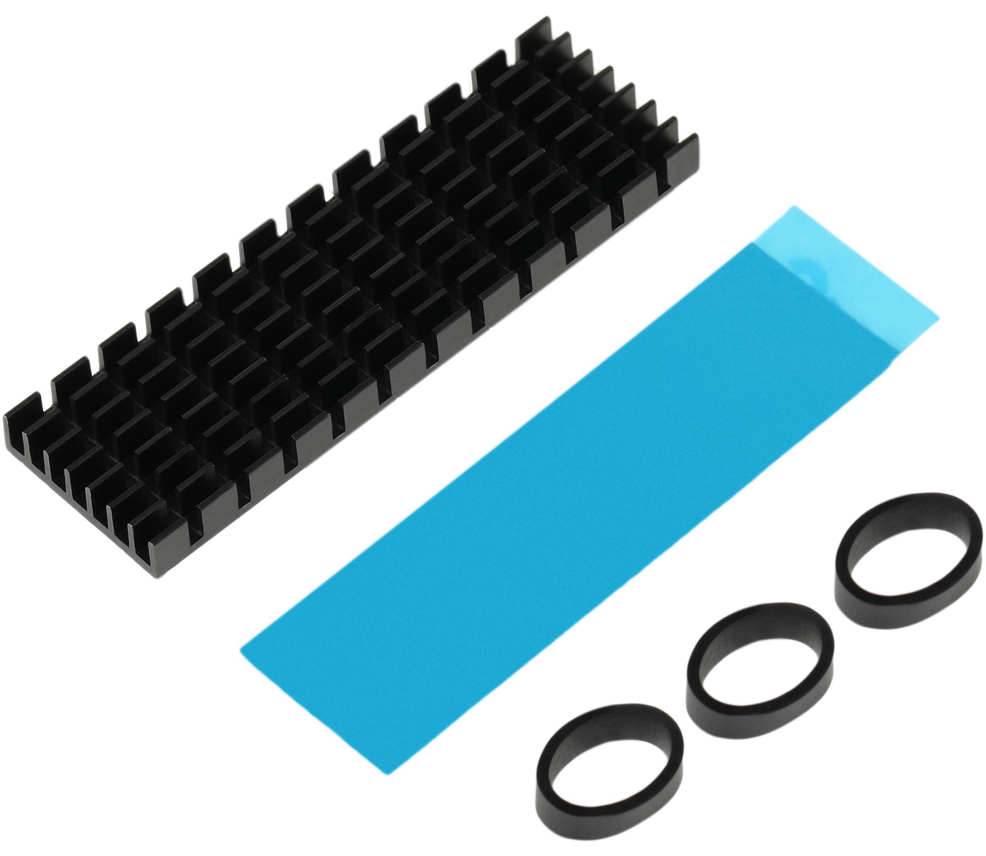 Радиатор для SSD Digma DGRDRM2A Ret черный