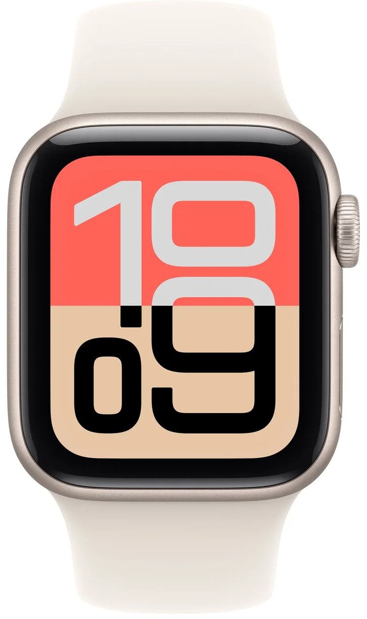 Умные часы Apple Watch SE 3 GPS 44mm Starlight Al Case Starlight Sport Band S/M A3325 (MEHG4X/A)