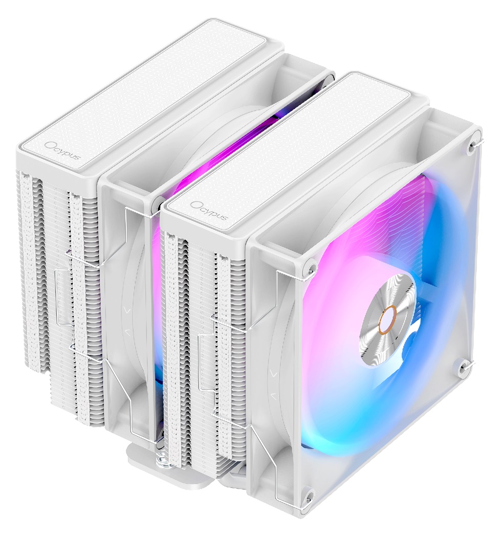 Кулер для процессора Ocypus Delta A62 ARGB WH (Delta-A62-WH2NAWN00X-GL)
