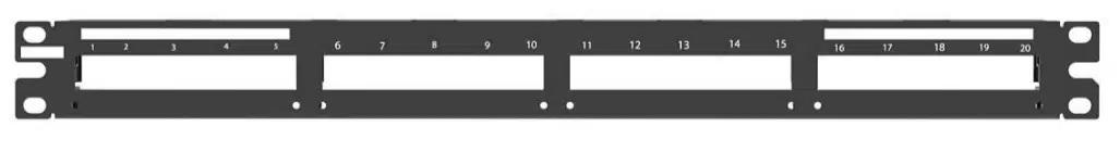 Патч-панель Panduit QSP24BL