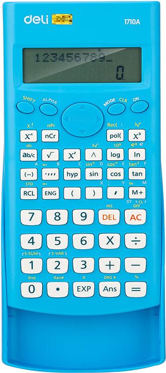 Калькулятор Deli E1710A/BLU