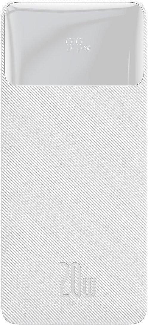 Портативное зарядное устройство Baseus Bipow Digital Display Overseas Edition White (PPBD050502)
