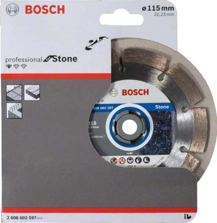 Алмазный диск Bosch 115-22.23 Professional for Stone 2.608.602.597