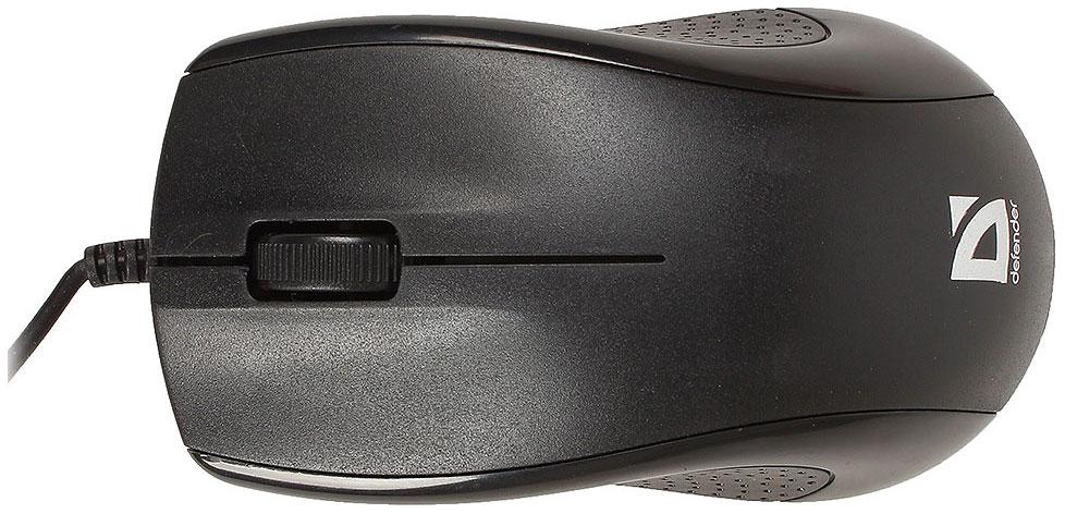 Мышь Defender Optimum MB-160 черный (52160)