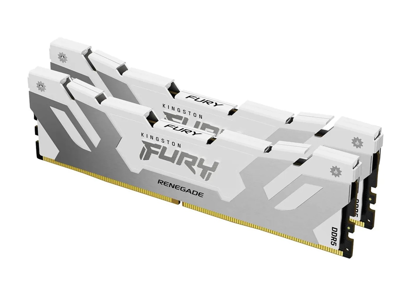 Оперативная память Kingston Fury Renegade White XMP 32Gb DDR5 (KF564C32RW-32)