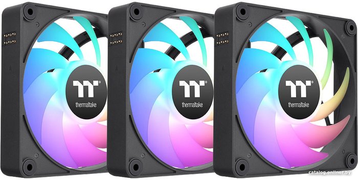 Комплект вентиляторов для корпуса Thermaltake CT120 EX ARGB 3-Fan Pack черный (CL-F181-PL12SW-A)