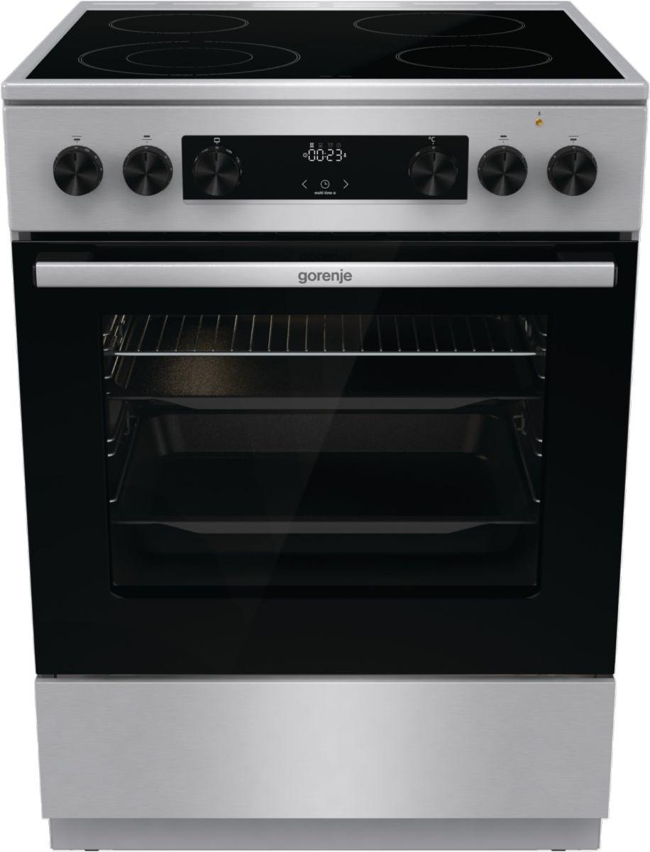 Кухонная плита Gorenje GECS6C70XC нержавеющая сталь