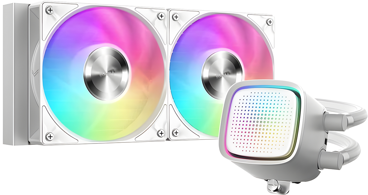 Система жидкостного охлаждения для процессора Sama L50 240WH белый (L50-WHWAYX02-G)