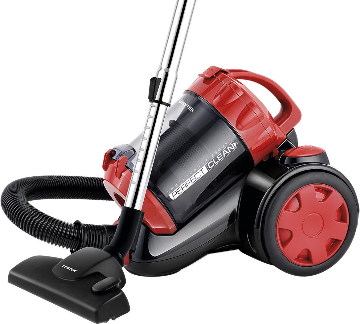 Пылесос Centek CT-2528 красный