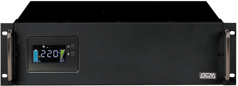 Источник бесперебойного питания Powercom King Pro RM LCD (KIN-3000AP)