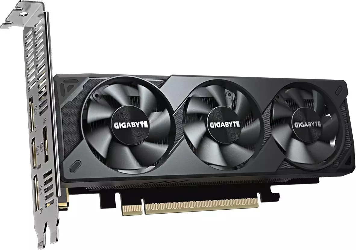 Видеокарта GigaByte GeForce RTX 5060 OC Low Profile 8G GDDR7 (GV-N5060OC-8GL)