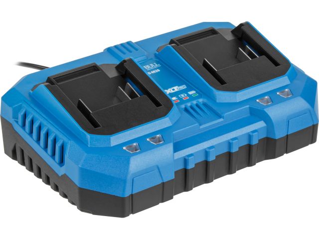 Зарядное устройство BULL LD 4020 2 слота, 2х4 А XLTpro (18.0 В, 2х4.0 А, быстрая зарядка, 2 слота)