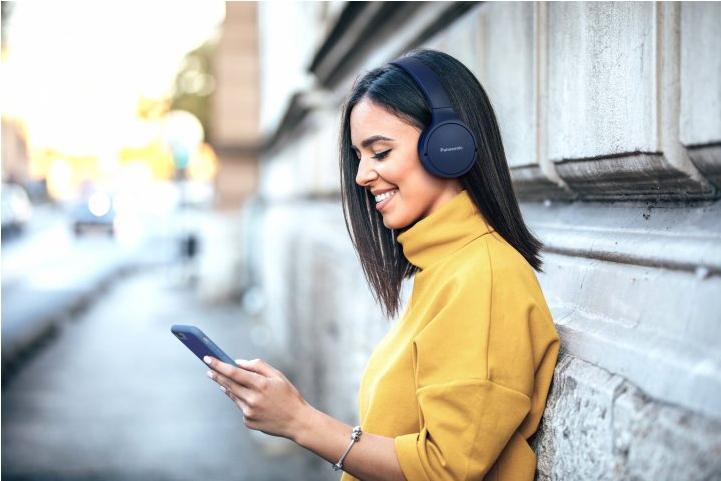 Наушники Panasonic RB-HF420BGEA синий