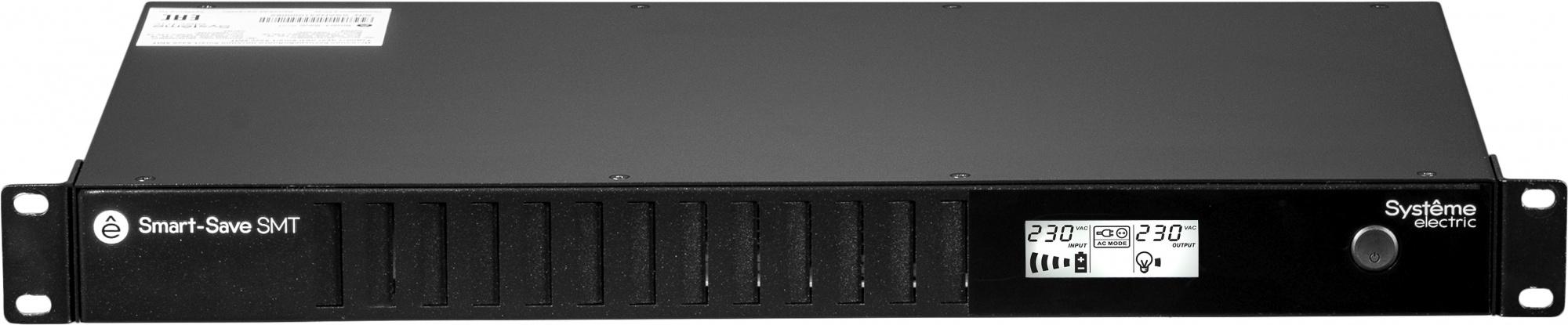 Источник бесперебойного питания Systeme Electric SMT 450Вт 750ВА черный (SMTSE750RMI1U)