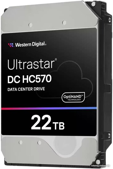Жесткий диск WD Ultrastar DC HС570 22Tb (WUH722222AL5204)
