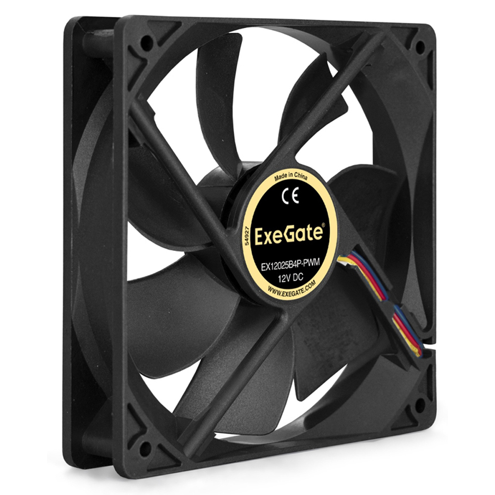 Вентилятор для корпуса Exegate 12В DC EX12025B4P-PWM (EX283391RUS)